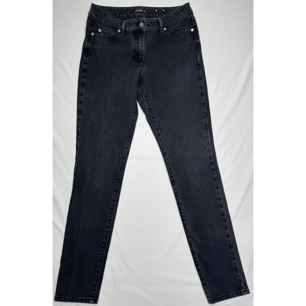 J.McLaughlin Lexie Black‎ Skinny Jeans Slim Fit Stretch Denim Womens Size 4